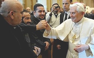 Papa conduz meditação com clero da Diocese de Roma