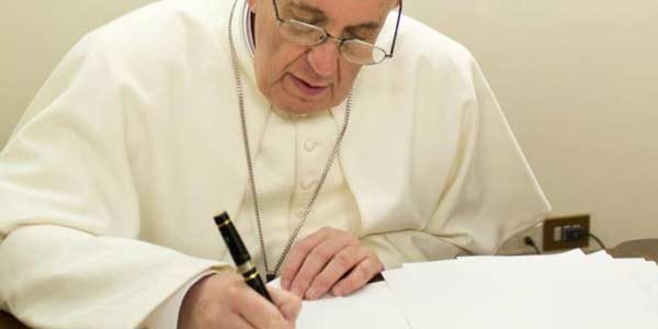 O Papa Francisco enviou uma mensagem, neste sábado, 8, aos participantes do simpósio promovido Congregação para os Institutos de Vida Consagrada