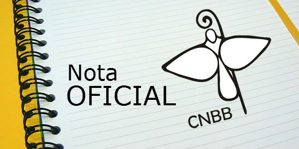 Nota oficial da CNBB