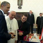 Papa Francisco recebe Barak Obama