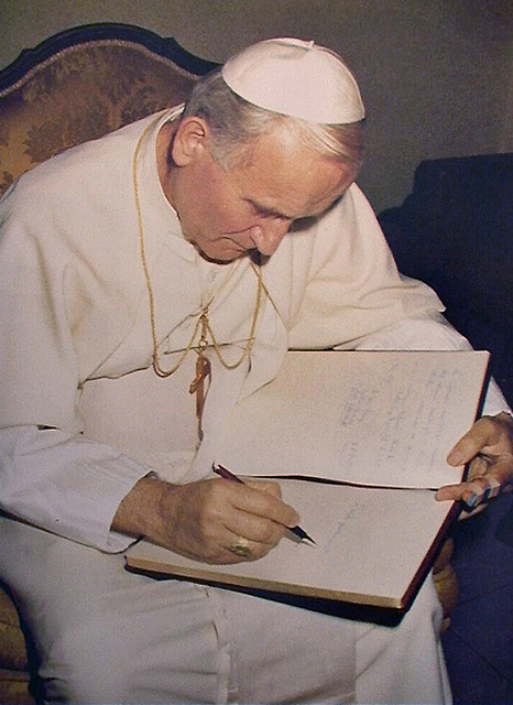 O testamento deixado por João Paulo II