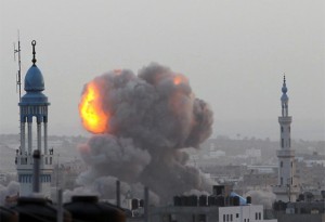 Israel Faixa de Gaza bombardeios