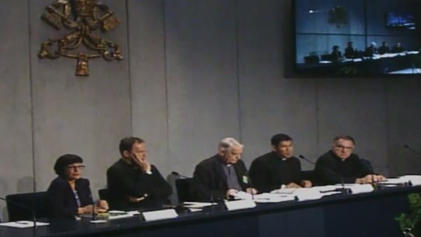 Coletiva no Vaticano informa andamento do Sínodo / Foto: Reprodução CTV