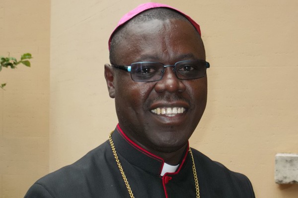 Dom Nestor Désiré Aziagbia, vice-presidente da Conferência Episcopal da República Centro-Africana/ Foto: Arquivo Pessoal.