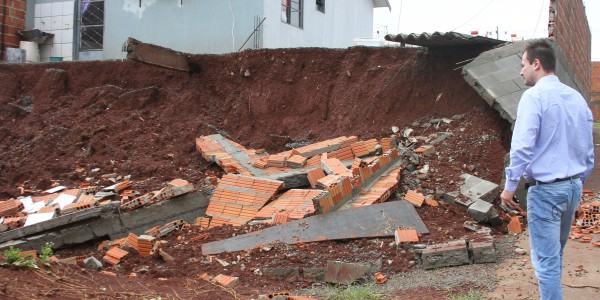 Casas atingidas pela chuva em Rolândia / Foto: Prefeitura de Rolândia
