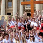 Cruz e Ícone de Nossa Senhora estão peregrinando em toda a Polônia e Leste Europeu./ Foto: Site JMJ2016