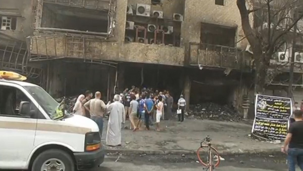 Ataque em Bagdá destrói área de shopping / Foto: Reprodução Reuters