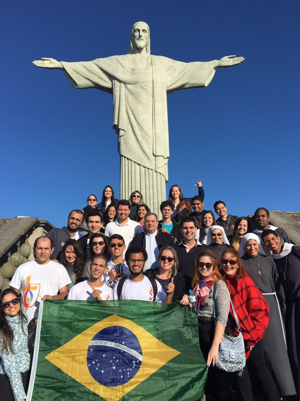 Jovens da Arquidiocese do Rio de Janeiro que vão para JMJ / Foto: Arquivo pessoal