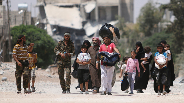 População civil é a que mais sofre com o com os conflitos, sendo obrigada a fugir / Foto: Reuters