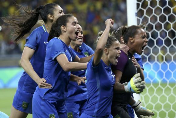 Brasil vence Austrália nos pênaltis, apesar de ter dominado a partida no tempo normal e na prorrogação / Foto: Reuters