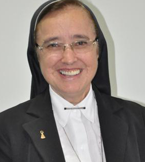 Irmã Maria Inês Vieira Ribeiro, presidente da Conferência dos Religiosos do Brasil (CRB)./ Foto: Arquivo Pessoal.