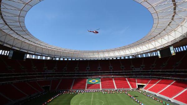 O Estádio Mané Garrincha / Foto: Fabio Rodrigues Pozzebom/Agência Brasil