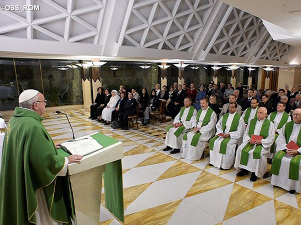 Homilia do Papa Francisco na Casa Santa Marta / Foto: L'Osservatore Romano