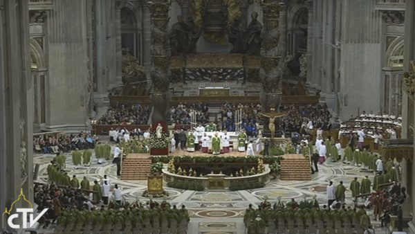 Papa Francisco celebra Jubileu dos Presos em Roma./ Foto: Reprodução CTV