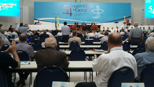 Bispos reunidos em Aparecida na 54ª Assembleia Geral da CNBB / Foto: Jéssica Marçal - CN