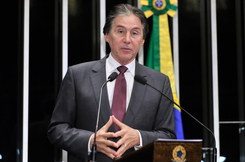 Eunício Oliveira, novo presidente do Senado / Foto: Waldemir Barreto-Agência Senado