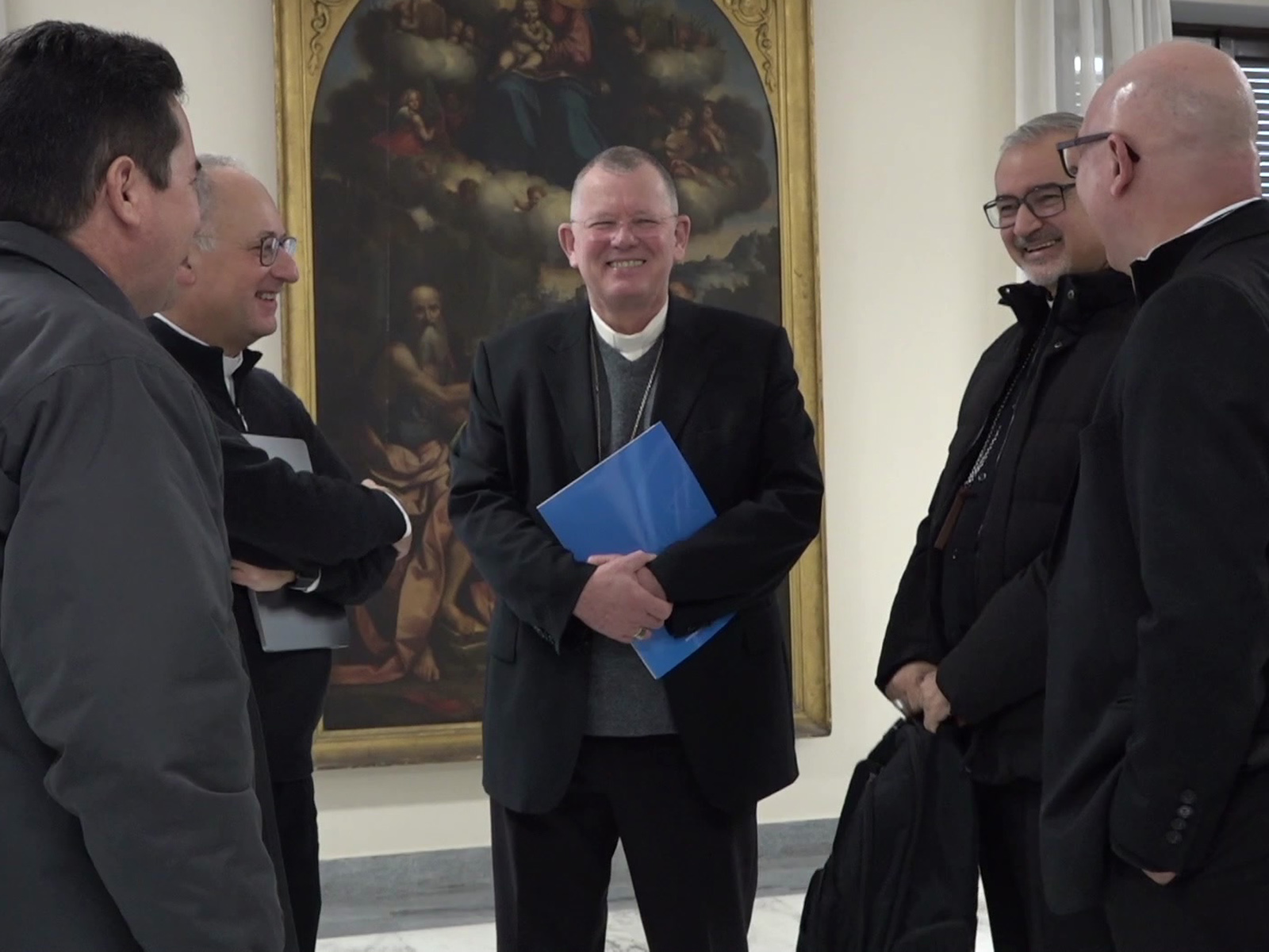 Membros da CNBB visitam Cúria Romana e o Papa Francisco