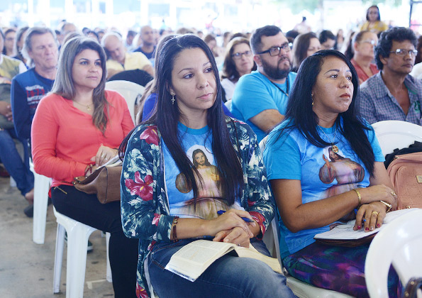 "Nossos pecados são limitados, mas a misericórdia de Deus é infinita" Padre João Marcos Polak. Foto: Wesley Almeia/cancaonova.com