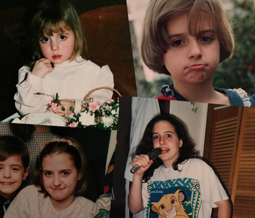 Audrey Assad na sua infância e adolescência / Fotos: Internet