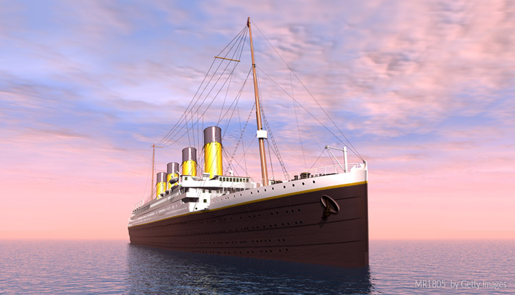 O Titanic foi pensado para ser o navio mais luxuoso e mais seguro de sua época. Foto: MR1805 by Getty Images