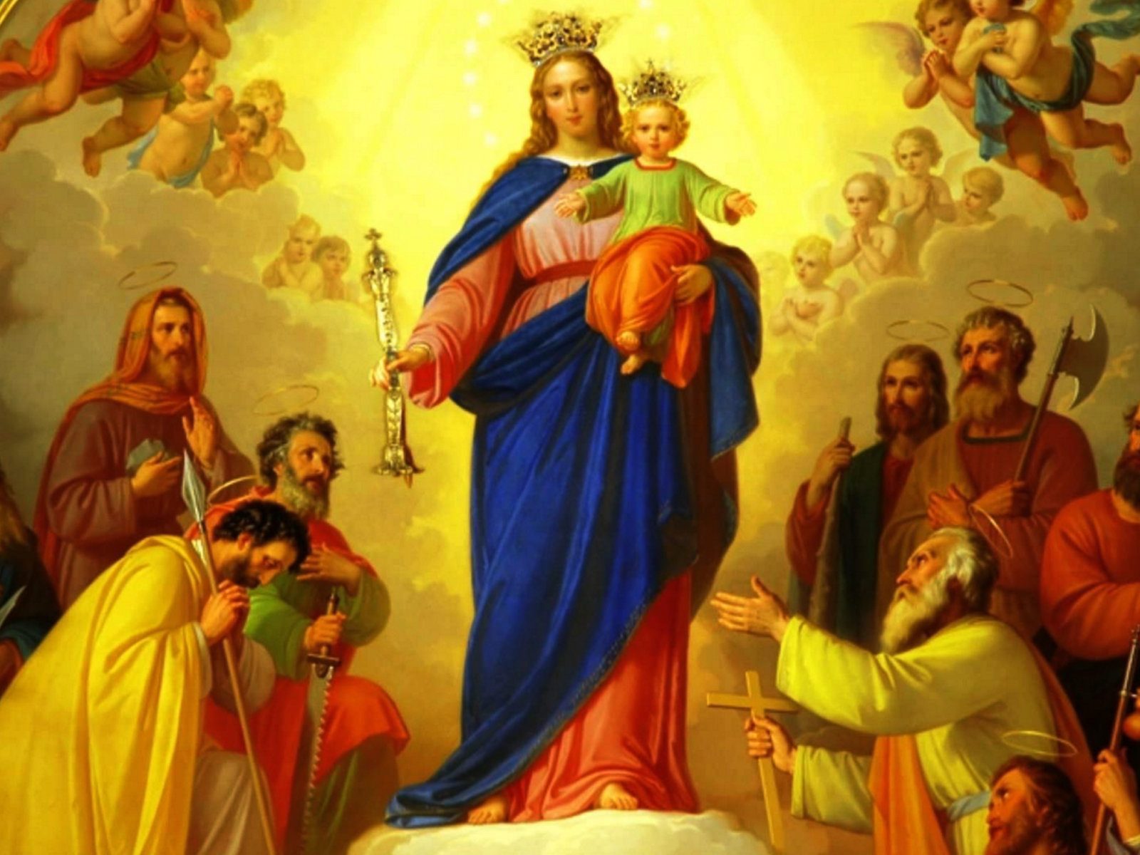 Consagração dos jovens à Virgem Maria -1600x1200
