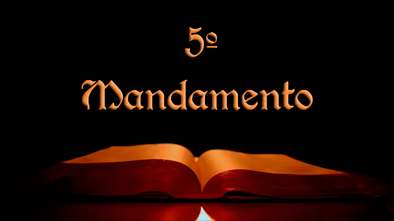 Resultado de imagem para imagem do 5 mandamento da lei de deus