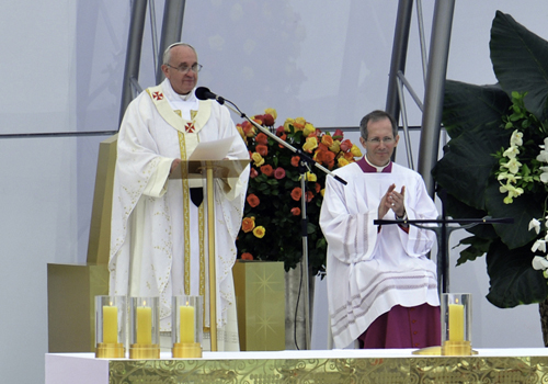 Papa Francisco preside celebração à São Paulo 