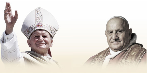 TVCN transmite canonização de João Paulo II e João XXIII
