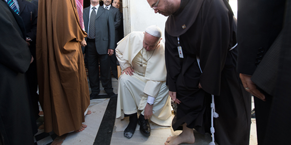 Visita do Papa ao Grã-Mufti de Jerusalém na Esplanada das Mesquitas