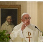 Francisco destaca que os anjos defendem o ser humano na luta contra o mal / Foto: L'Osservatore Romano