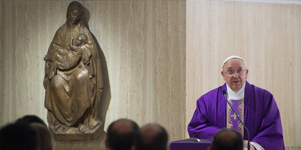 Francisco adverte cristãos sobre "santidade aparente": fiéis devem fazer o bem / Foto: L'Osservatore Romano