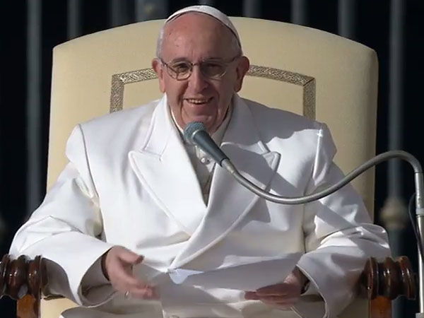 Papa fala da misericórdia divina ao longo da história da humanidade / Foto: Reprodução CTV