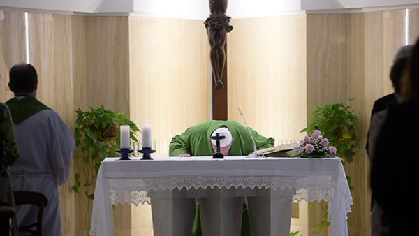 Papa Francisco frisou importância da oração do Pai Nosso./ Foto: L'Osservatore Romano