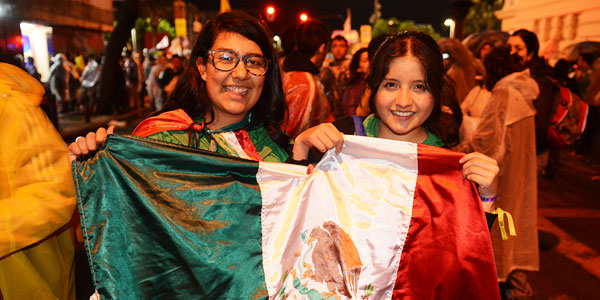 Fernanda Guerrero e Thalita Radás, jovens mexicanas