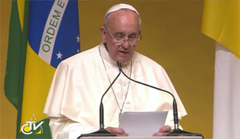 Discurso do Papa no Palácio da Guanabara