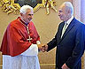 Papa recebe presidente de Israel e deseja paz na Terra Santa