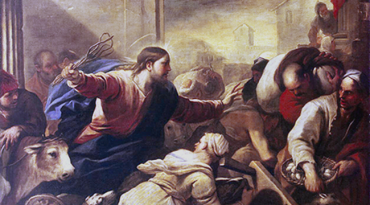 Jesus purifica o templo - O comércio é pecado - 113