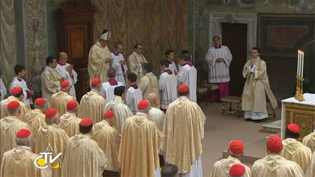 Papa Francisco_primeira missa