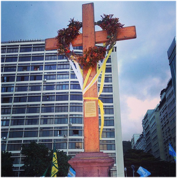Cruz da JMJ preparada para Via Sacra