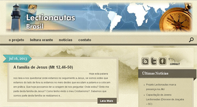 Projeto "Lectionautas" marcará presença na JMJ