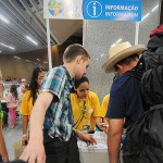 Peregrinos chegam ao Rio de Janeiro para JMJ