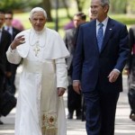 Bento XVI recebe George Bush no Vaticano