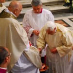 Papa Bento XVI abre as celebrações do Tríduo Pascal