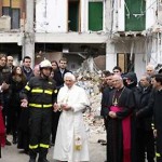 Bento XVI leva esperança às vítimas do terremoto