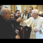 Papa conduz meditação com clero da Diocese de Roma
