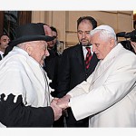 Papa felicita rabino emérito de Roma por seus 95 anos