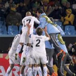 Uruguai vence e complica chances da anfitriã África do Sul