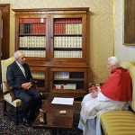 Papa recebe presidente de Israel e deseja paz na Terra Santa
