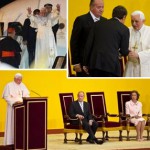 Papa se despede da Espanha com gratidão por memorável visita