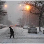 Tempestade de neve castiga Nova York